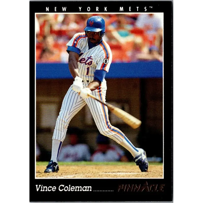 1993 Pinnacle Vince Coleman #69
