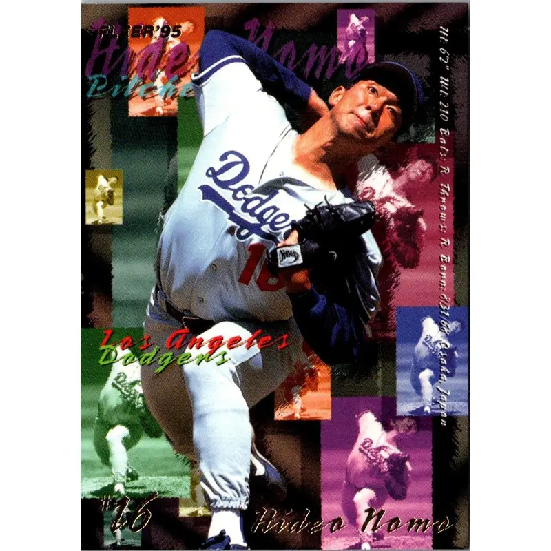 1995 Fleer Update Hideo Nomo #U-175 Rookie