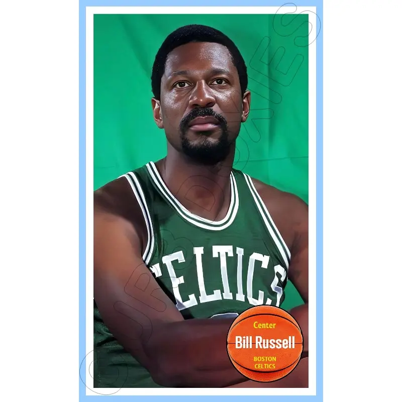 Bill Russell 1964 Topps Giants Custom Card - 4705