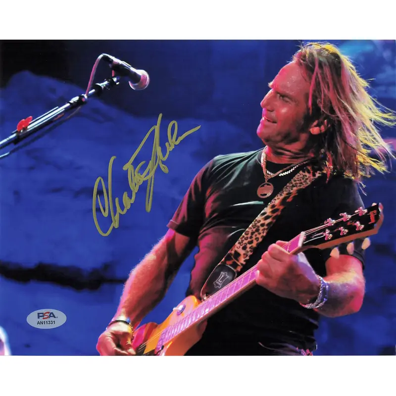 Charlie Huhn signed 8x10 photo PSA/DNA Autographed Musician