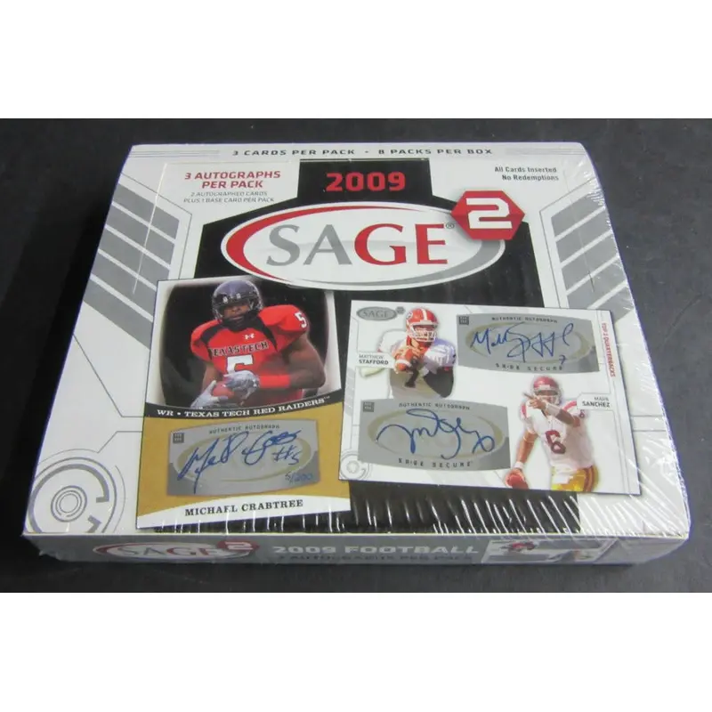 2009 Sage 2 Football Box (Hobby)