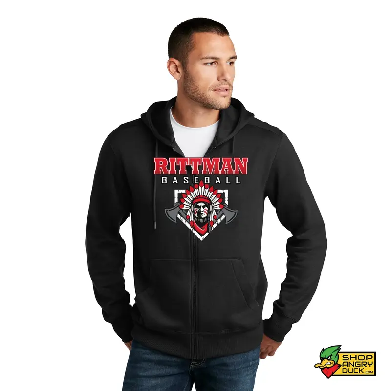 Rittman Baseballs Full Zip Hoodie 06