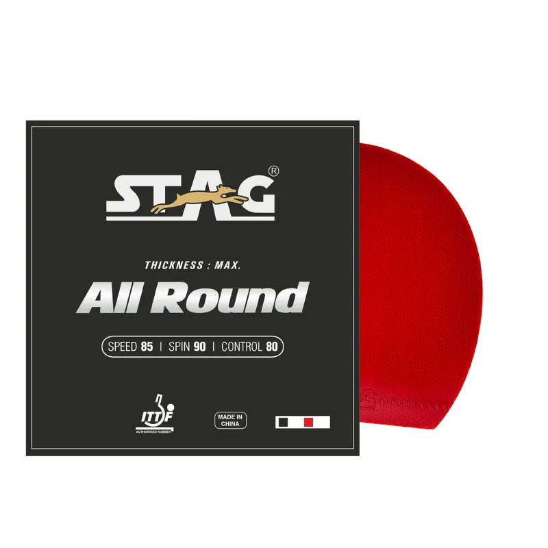 STAG GLOBAL All Round Table Tennis Racket Single Rubber | Kibi Sports