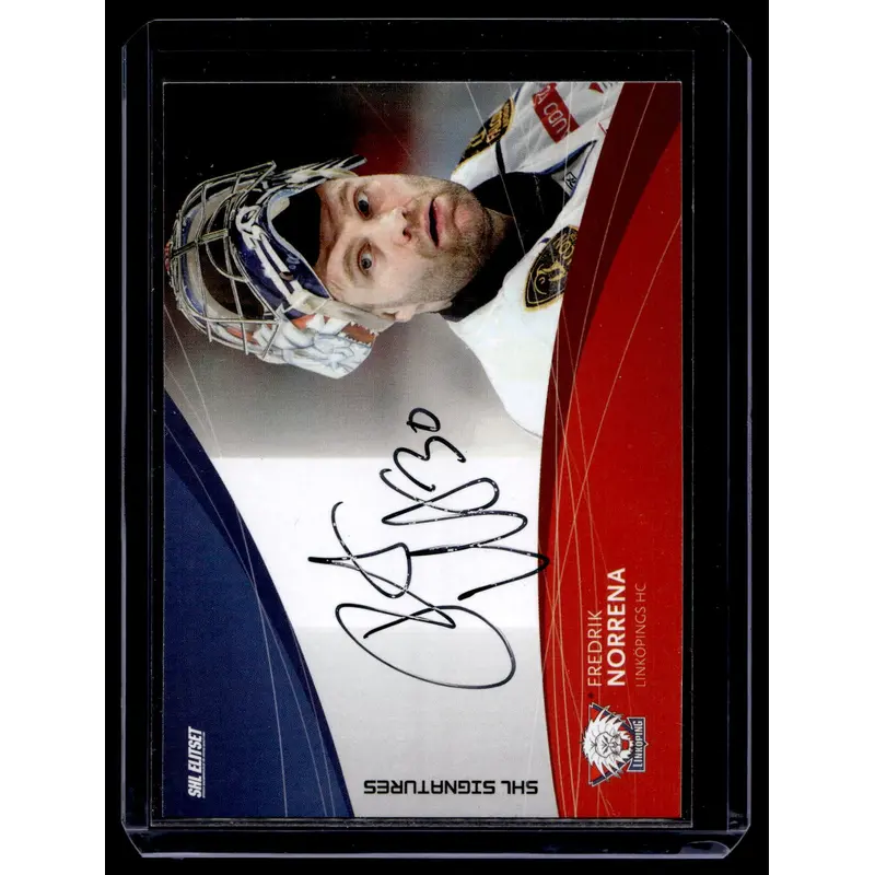 2011-12 SHL Signatures - Fredrik Norrena