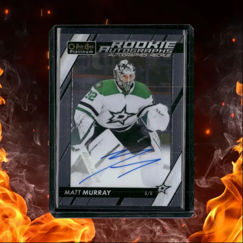 2023-24 O-Pee-Chee Platinum Matt Murray Rookie Auto #R-MM