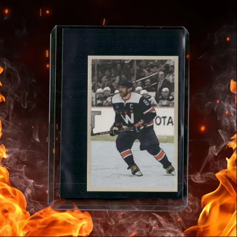 2023-24 Upper Deck Parkhurst Champions Alex Ovechkin 52 Retros Mini Blank Back