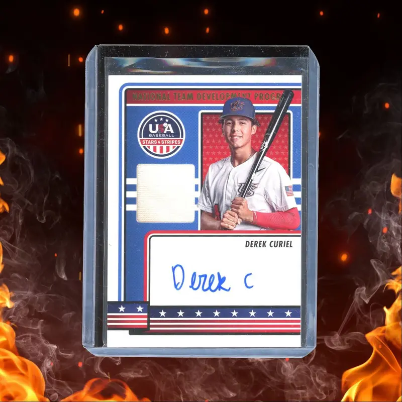 2023 Panini USA Stars & Stripes Derek Curiel National Team Development Program