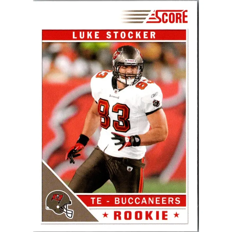 2011 Score Luke Stocker #359 Rookie
