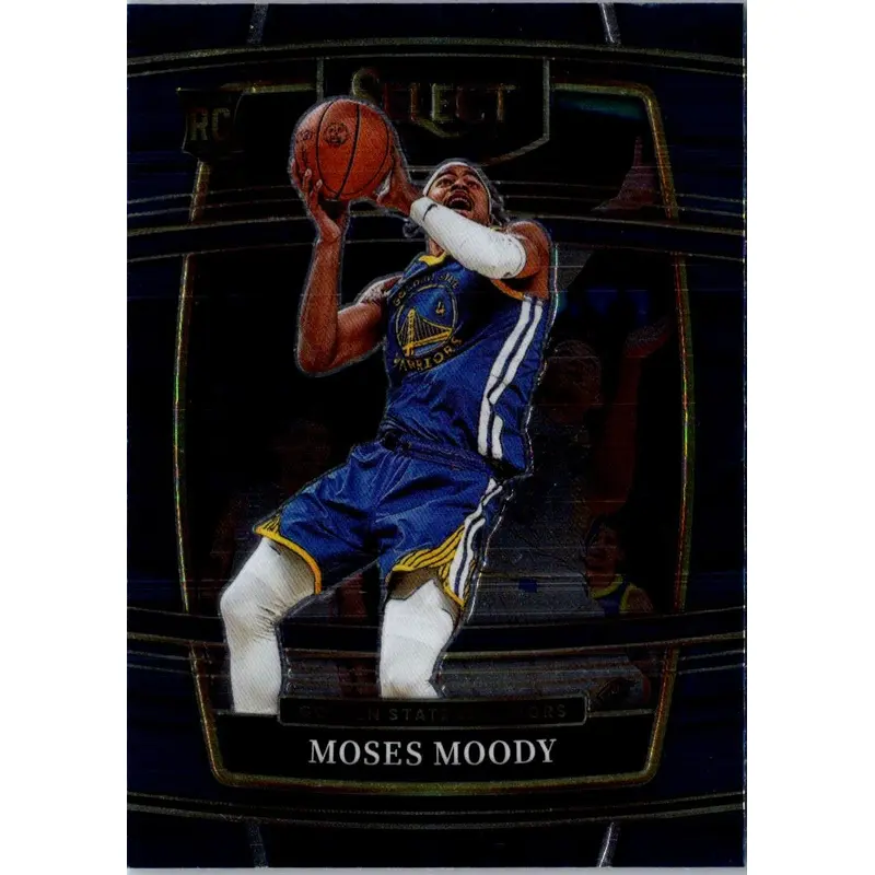 2021 Panini Select Moses Moody #62 Rookie