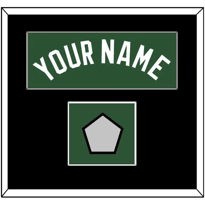 Milwaukee Name & Finals Patch - Green Icon - Single Mat 2