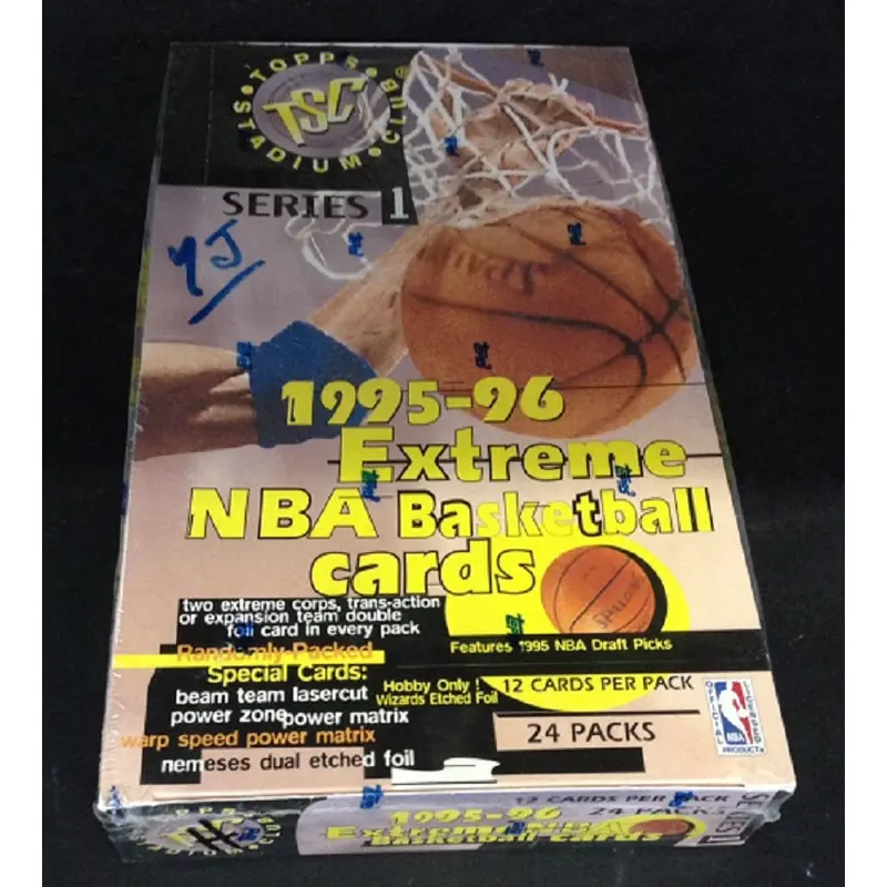 1995/96 Topps Stadium Club Basketball Series 1 Box (Hobby) (24/12)
