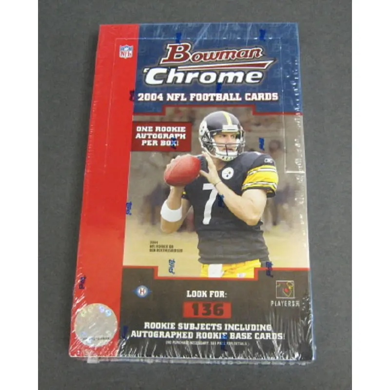 2004 Bowman Chrome Football Box (Hobby)