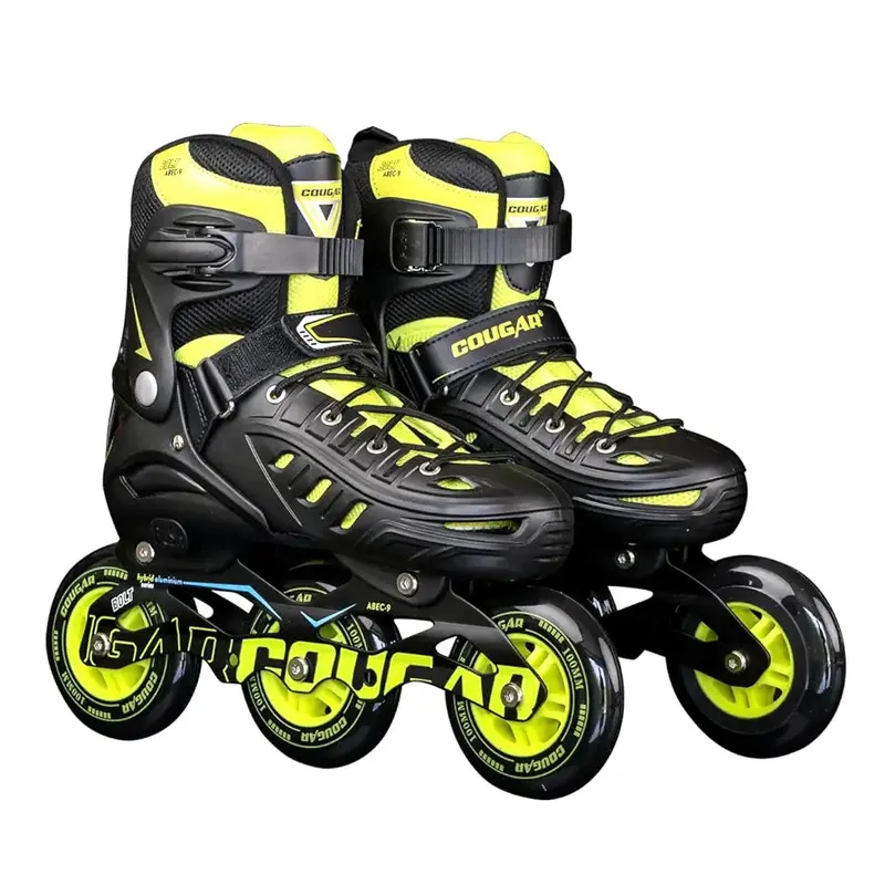 COUGAR Bolt ABEC-9 Inline Skates for Adults | Adjustable Sizes S, M, L , XL | Kibi Sports