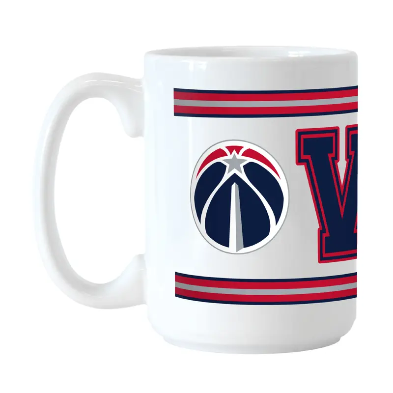 Washington Wizards 15oz Overtime Stripe Sublimated Mug