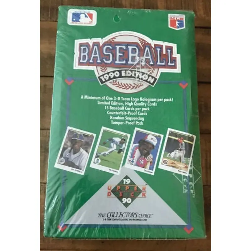 1990 Upper Deck Baseball Low Series Box