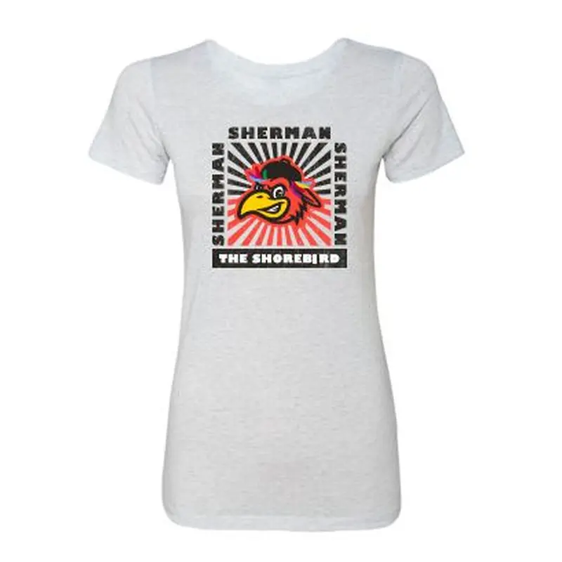Delmarva Shorebirds 108 Stitches Ladies Sherman TNC Sunspot Tee