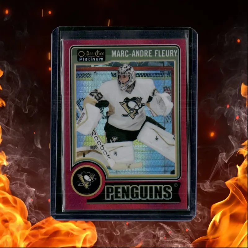 2014-15 O-Pee-Chee Platinum Marc-Andre Fleury Red Prism 008/135 #133
