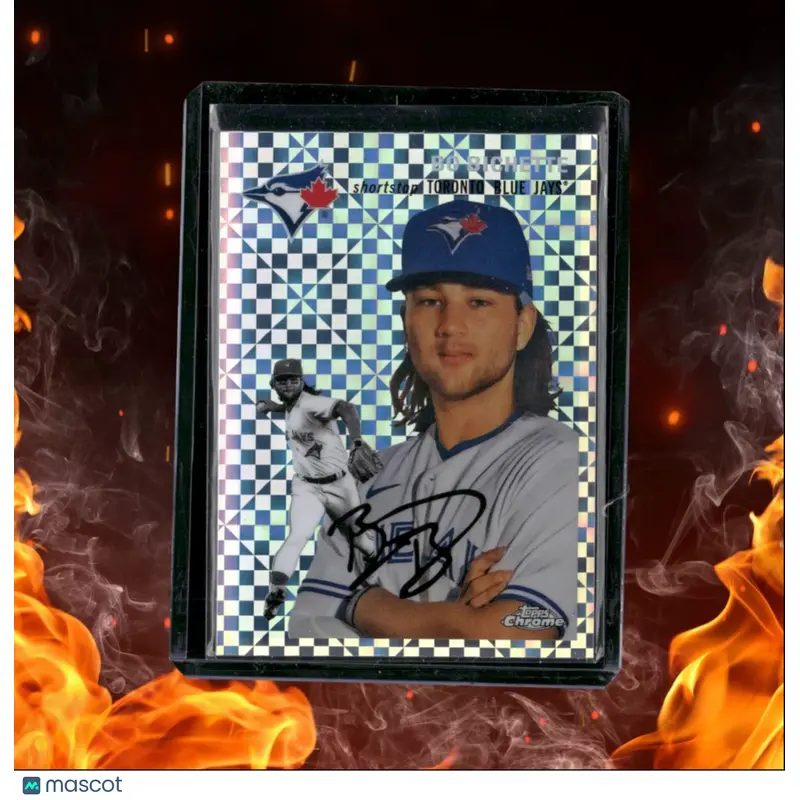 2023 Topps Chrome Platinum Anniversary Bo Bichette X-Fractor #323