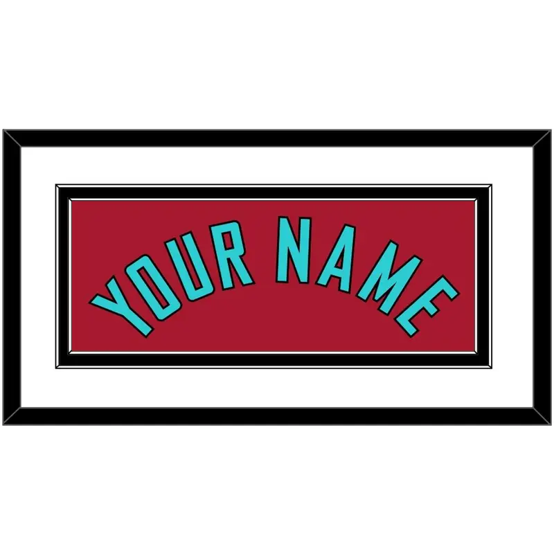 Arizona Name - Alternate Red - Double Mat 2