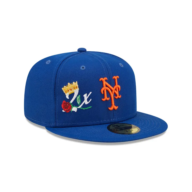 New York Mets CROWN CHAMPS 59Fifty Fitted Cap - OTC