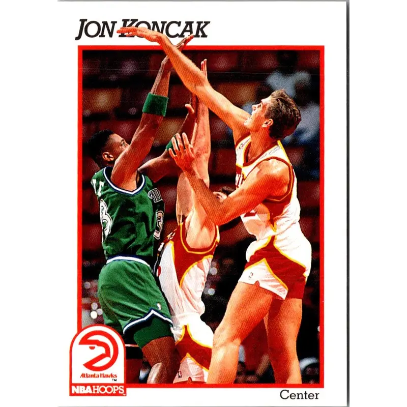 1991 Hoops Jon Koncak #333