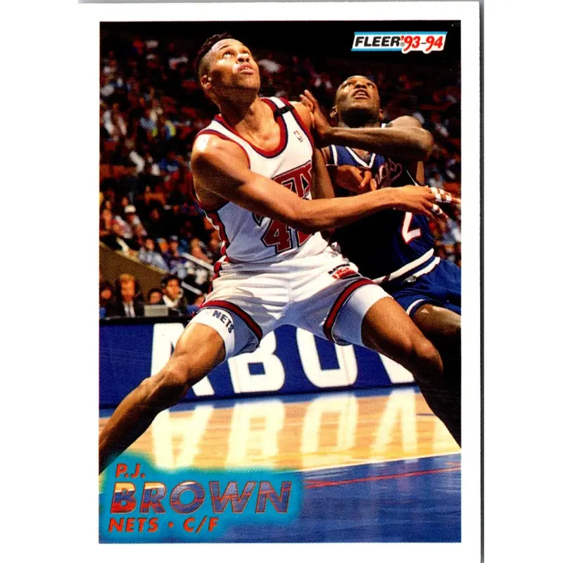 1993 Fleer P.J. Brown #332 Rookie