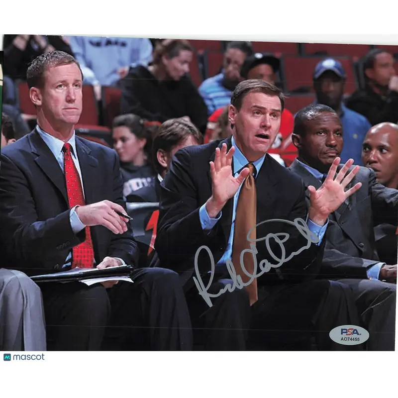 Rick Carlisle Signed Photo PSA Indiana Pacers