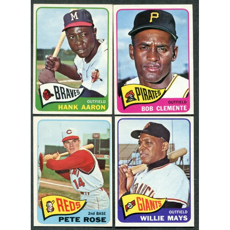1965 Topps Baseball Complete Set EX/MT (598) (24-586)