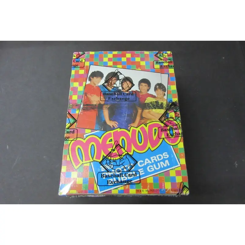 1983 Topps Menudo Unopened Wax Box (BBCE) (X-Out)
