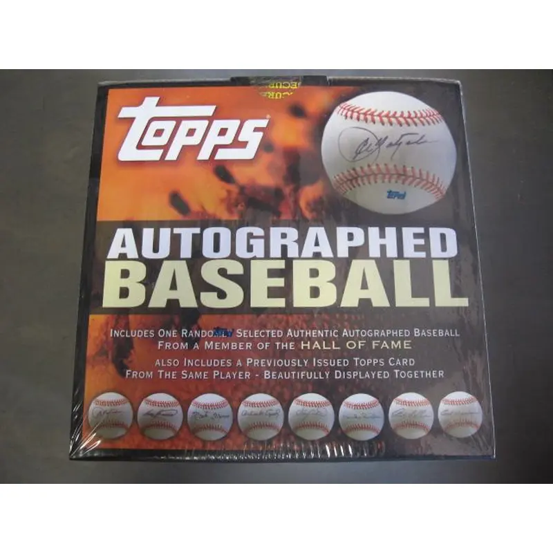 2006 Topps Autographed Hall Of Fame HOF Baseball Box (Hobby)