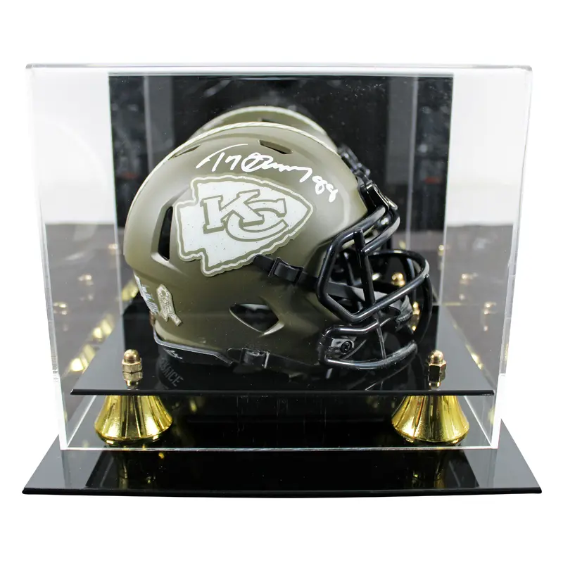 Chiefs Tony Gonzalez Authentic Signed STS Speed Mini Helmet W/ Case BAS Witness