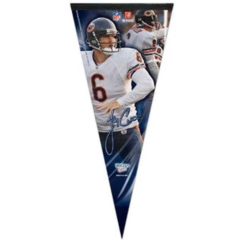 Jay Cutler "Big-Time" EXTRA-LARGE Premium Felt Pennant - Wincraft