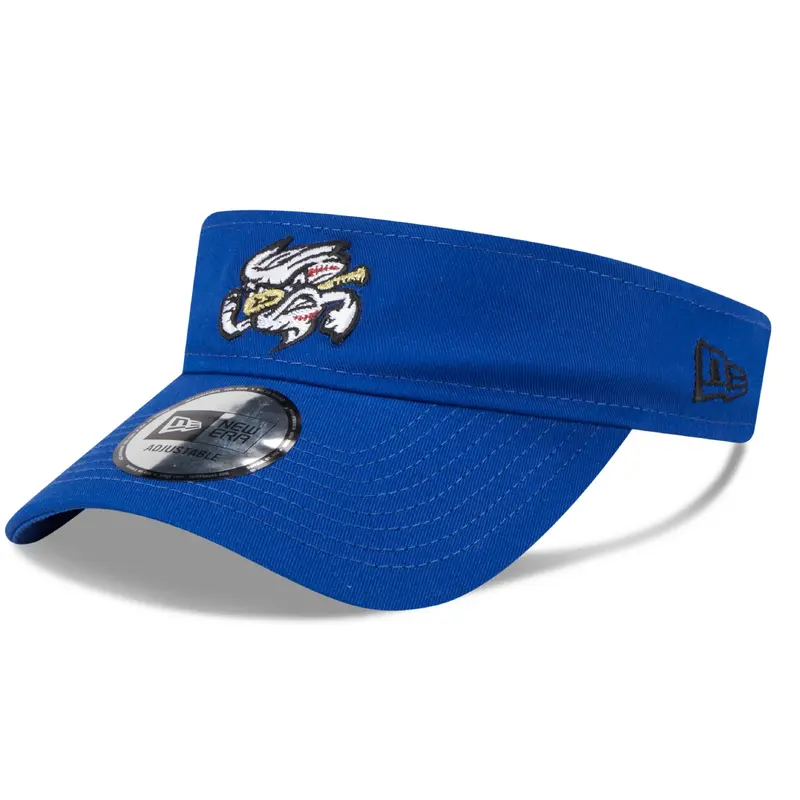 Omaha Storm Chasers New Era Clutch Hit Royal Vortex Visor