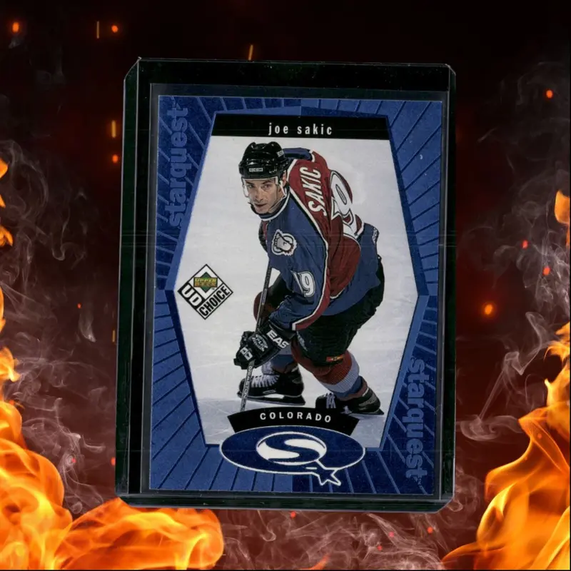 1998-99 Upper Deck UD Choice Joe Sakic StarQuest  Blue #SQ11