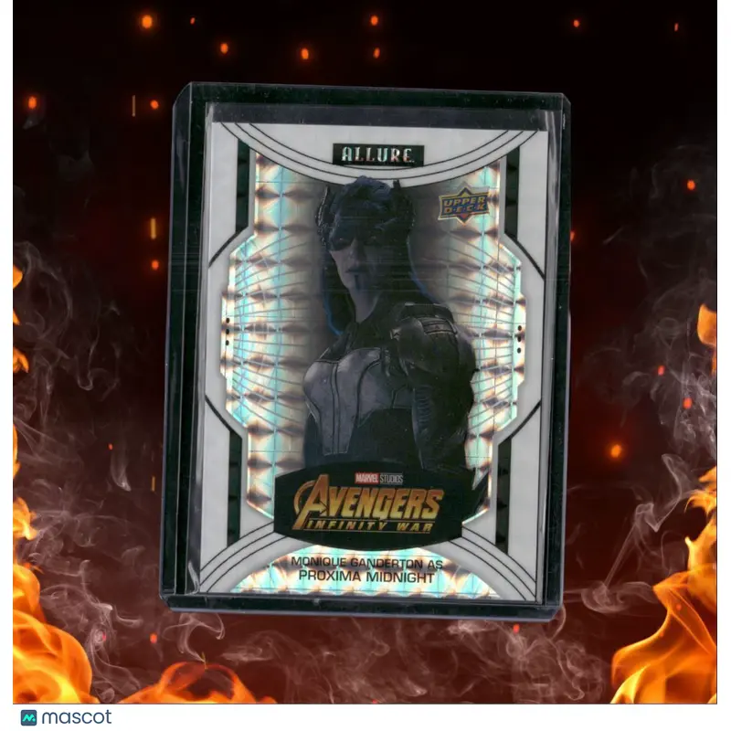2022 Upper Deck Allure Proxima Midnight Monique Ganderton White Diamond 48/50