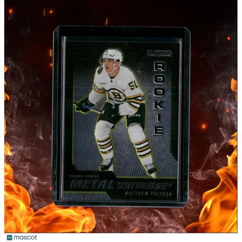 2023-24 SkyBox Metal Universe Matthew Poitras Retro Rookie #R-2