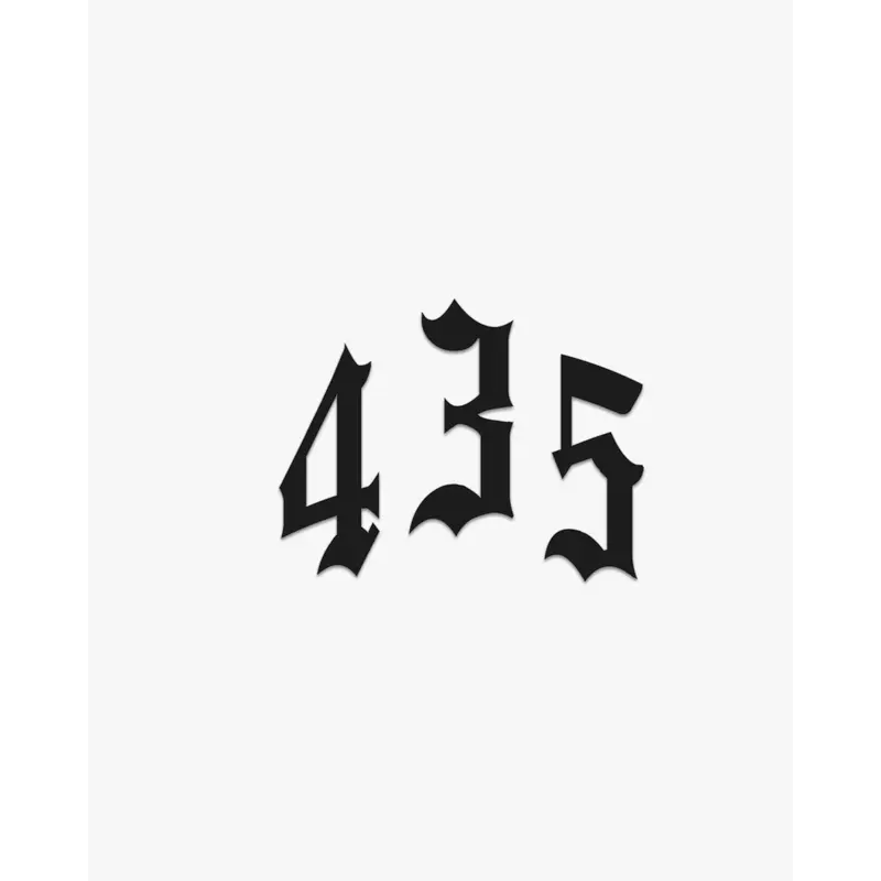 THE (435) VANQUISH PREMIUM DECAL
