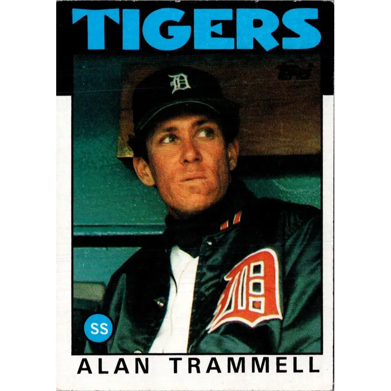 1986 Topps Alan Trammell #130