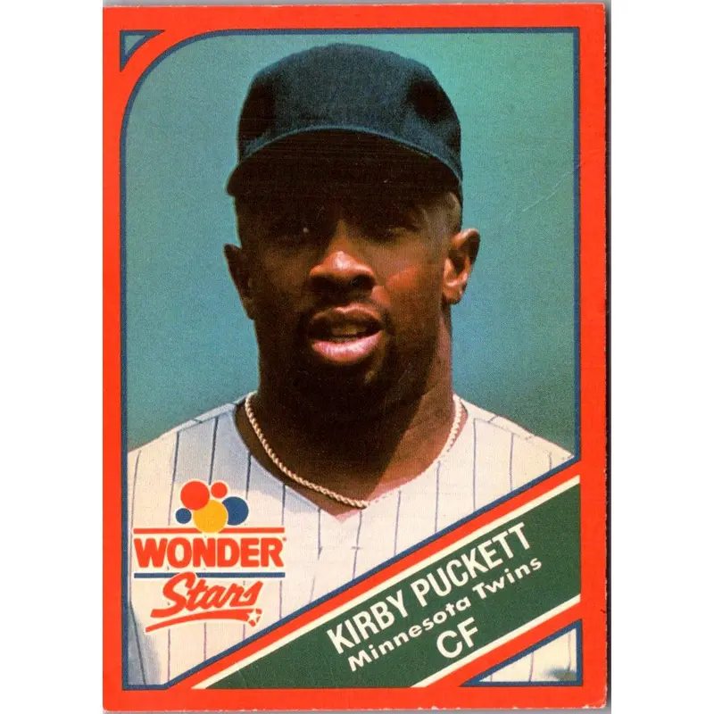 1990 Topps Heads Up Kirby Puckett #20