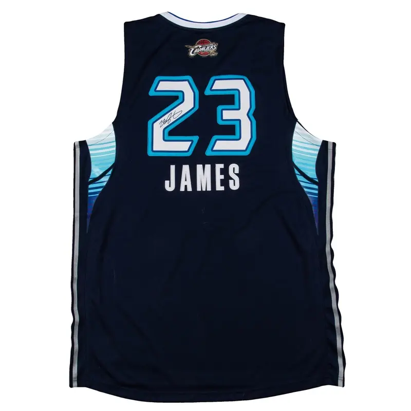 Lebron James Signed Authentic Adidas 2009 All Star Game Jersey JSA COA