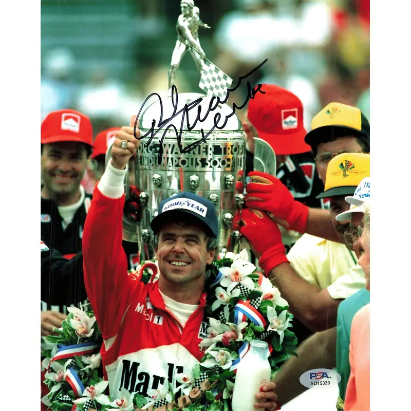 Rick Mears signed 8x10 photo PSA/DNA Autographed Nascar