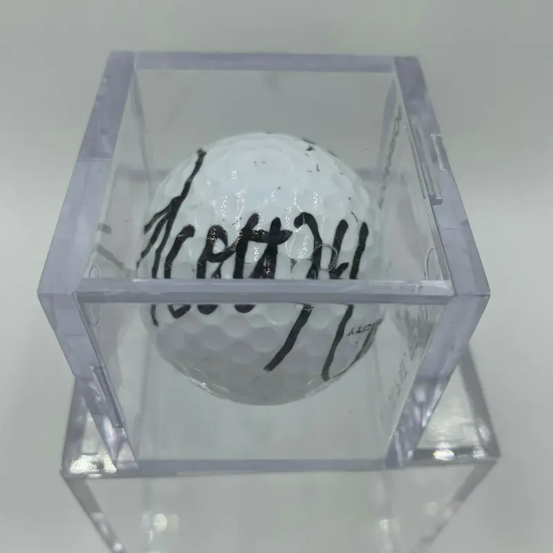 Scott McCarron Signed Autographed Golf Ball PGA With JSA COA