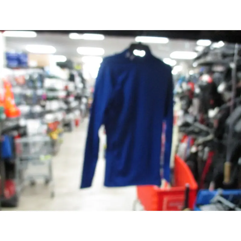 Under Armour Blue Compression Long Sleeve Size Medium