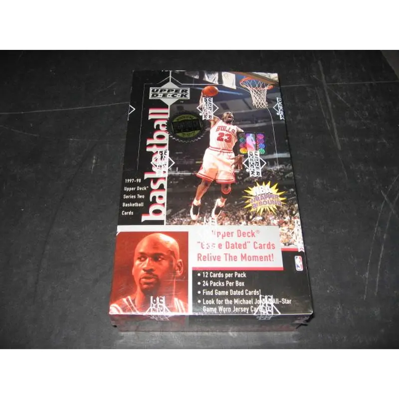 1997/98 Upper Deck Basketball Series 2 Box (Hobby) (24/12)