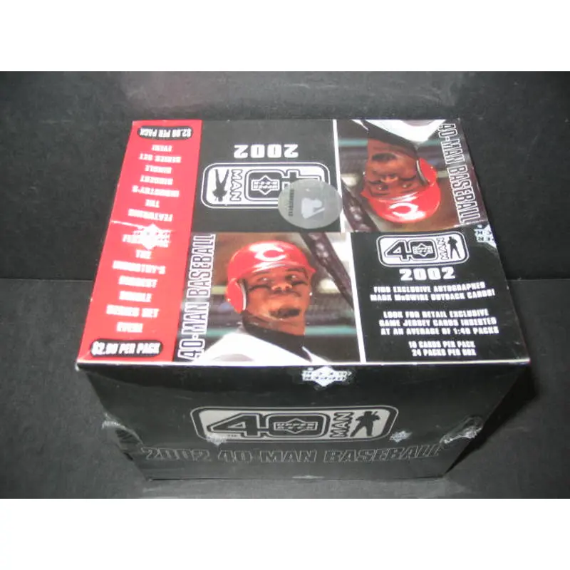 2002 Upper Deck Baseball 40 Man Box (Retail)