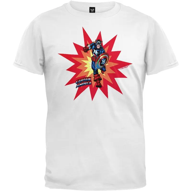 Captain America - Pow T-Shirt