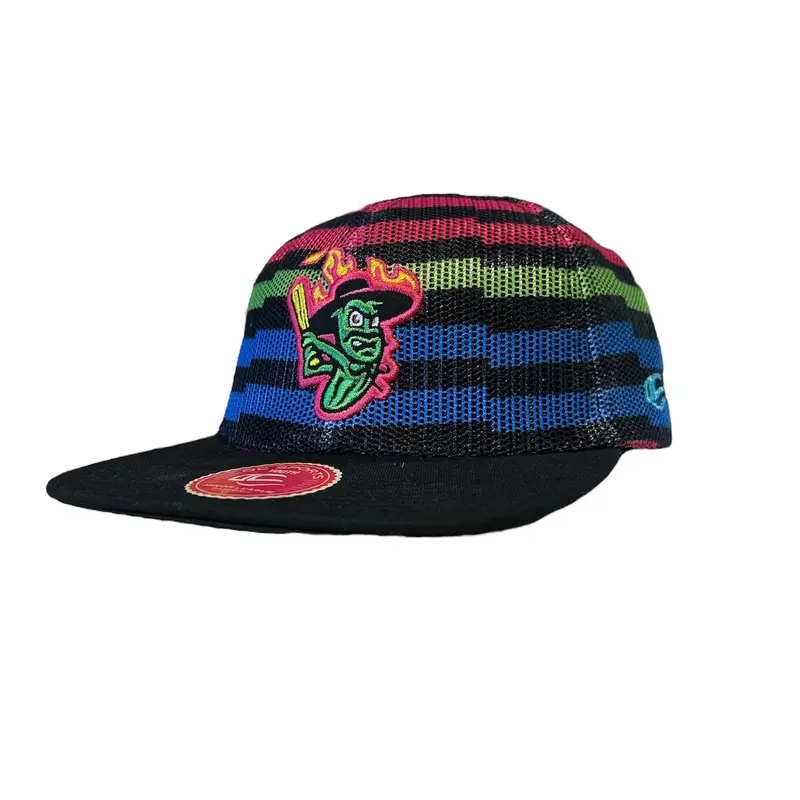 Los Pepinillos Picantes del Norte OC Sports Mesh Striped Snapback - Youth
