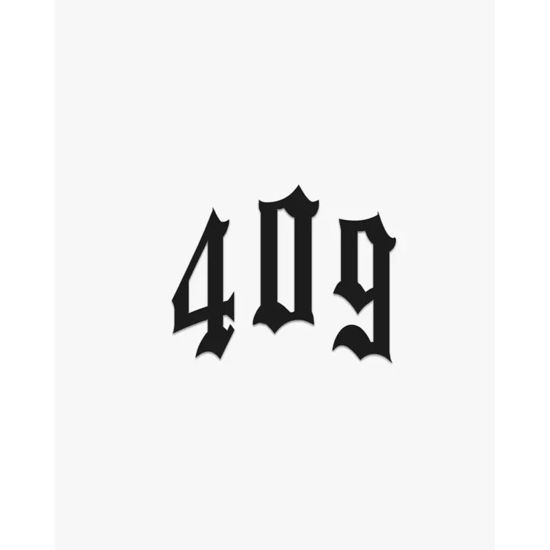 THE (409) VANQUISH PREMIUM DECAL