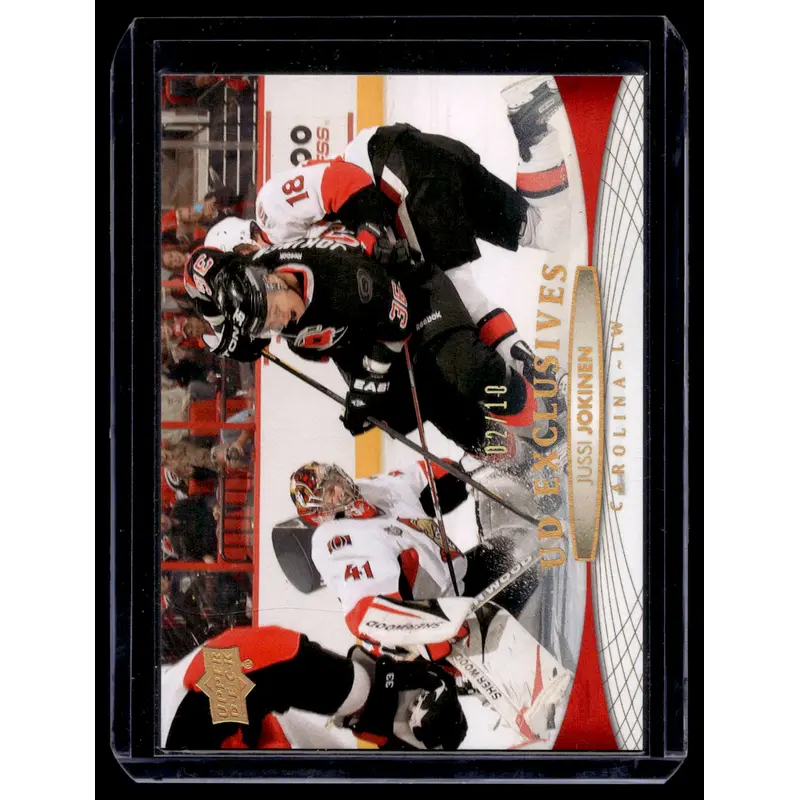 2011-12 Upper Deck - UD Exclusives - Jussi Jokinen #417 /10