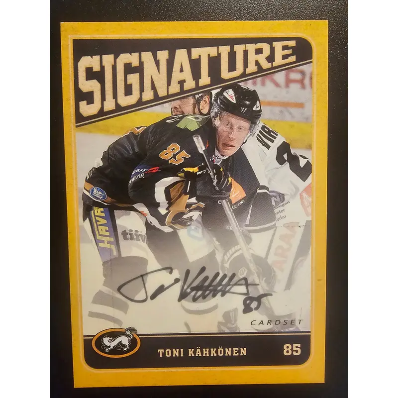 2013-14 Cardset Signature - Toni Khknen /128